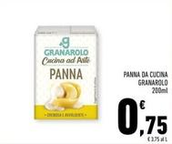 Offerta per  Granarolo - Panna Da Cucina  a 0,75€ in Conad