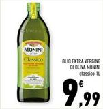 Offerta per Monini - Olio Extra Vergine Di Oliva a 9,99€ in Conad