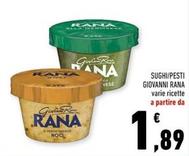 Offerta per  Giovanni Rana - Sughi/Pesti  a 1,89€ in Conad
