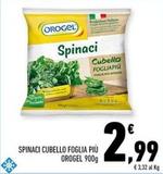 Offerta per  Orogel - Spinaci Cubello Foglia Più a 2,99€ in Conad