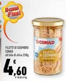 Offerta per Conad - Filetti Di Sgombro a 4,6€ in Conad