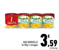 Offerta per Bonduelle - Mais a 3,59€ in Conad