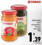 Offerta per Conad - Pesto a 1,39€ in Conad