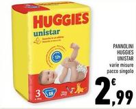 Offerta per Huggies - Pannolini Unistar a 2,99€ in Conad