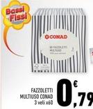 Offerta per  Conad - Fazzoletti Multiuso  a 0,79€ in Conad