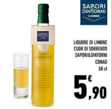 Offerta per Conad - Liquore Di Limone Cuor Di Sorrento Sapori&Dintorni a 5,9€ in Conad City
