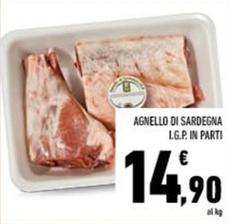 Offerta per Agnello Di Sardegna I.G.P. In Parti a 14,9€ in Conad City