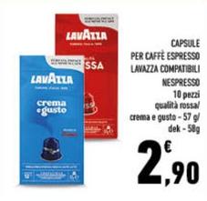 Offerta per Lavazza - Capsule Per Caffè Espresso a 2,9€ in Conad City