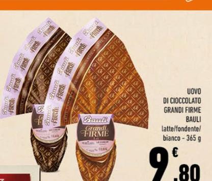 Offerta per Bauli - Uovo Di Cioccolato Grandi Firme a 9,8€ in Conad City