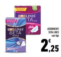 Offerta per Lines - Assorbenti Seta a 2,25€ in Conad City
