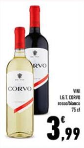 Offerta per Corvo - Vini I.G.T. a 3,99€ in Conad City
