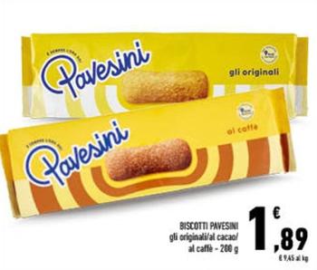 Offerta per Pavesi - Biscotti Pavesini a 1,89€ in Conad City