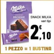 Offerta per Milka - Snack a 2,1€ in Conad City