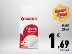 Offerta per Conad - Panna a 1,69€ in Conad City