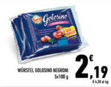Offerta per Negroni - Würstel Golosino a 2,19€ in Conad City