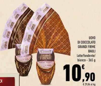Offerta per Bauli - Uovo Di Cioccolato Grandi Firme Latte a 10,9€ in Conad City