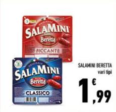 Offerta per Beretta - Salamini a 1,99€ in Conad City