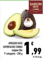 Offerta per Conad - Avocado Hass Sapori&Idee a 1,99€ in Conad City
