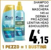 Offerta per Head & Shoulders - Shampoo, Maschera Derma X Pro Azione Lenitiva a 4,15€ in Conad City
