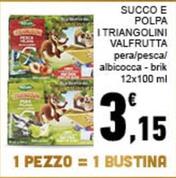 Offerta per Valfrutta - Succo E Polpa Itriangolini a 3,15€ in Conad City