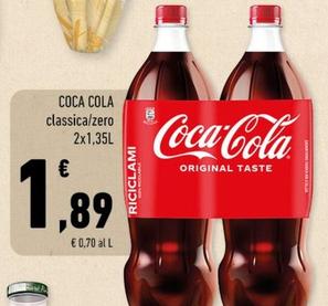 Offerta per Coca Cola - Classica/Zero a 1,89€ in Conad City