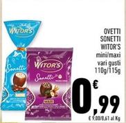 Offerta per Witor's - Ovetti Sonetti a 0,99€ in Conad City