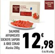 Offerta per Conad - Salmone Affumicato Sockeye Sapori & Idee a 12,98€ in Conad City