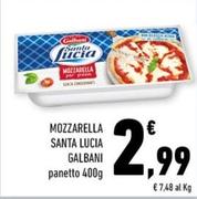 Offerta per Galbani - Mozzarella Santa Lucia a 2,99€ in Conad City