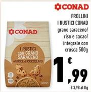 Offerta per Conad - Frollini I Rustici a 1,99€ in Conad City