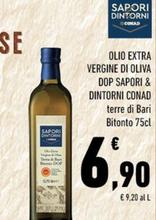 Offerta per Conad - Olio Extra Vergine Di Oliva DOP Sapori & Dintorni a 6,9€ in Conad City