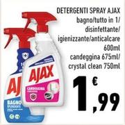 Offerta per Ajax - Detergenti Spray a 1,99€ in Conad City