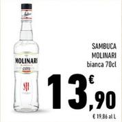 Offerta per Molinari - Sambuca a 13,9€ in Conad City