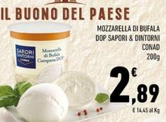 Offerta per Conad - Mozzarella Di Bufala DOP Sapori & Dintorni a 2,89€ in Conad City