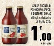 Offerta per Conad - Salsa Pronta Di Pomodoro Sapori & Dintorni  a 1€ in Conad City