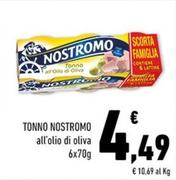 Offerta per Nostromo - Tonno a 4,49€ in Conad City