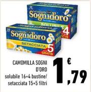 Offerta per Sogni D'oro - Camomilla a 1,79€ in Conad City