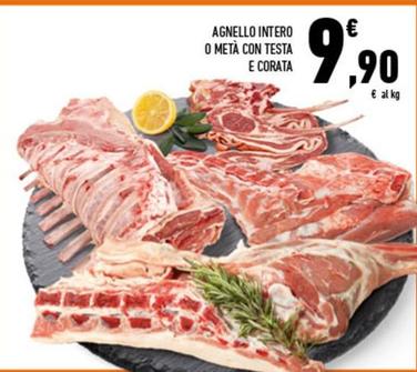 Offerta per Agnello a 9,9€ in Conad Superstore