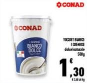 Offerta per Yogurt a 1,3€ in Conad Superstore