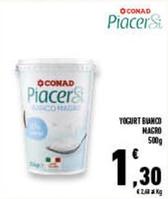 Offerta per Yogurt magro a 1,3€ in Conad Superstore