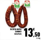 Offerta per Salsicce a 13,5€ in Conad Superstore
