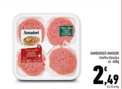 Offerta per Hamburger a 2,49€ in Conad Superstore