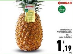 Offerta per Ananas a 1,19€ in Conad Superstore