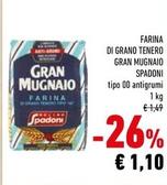 Offerta per Molino Spadoni - Farina Di Grano Tenero Gran Mugnaio a 1,1€ in Conad