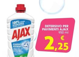 Offerta per Ajax - Detersivo Per Pavimenti in Conad City