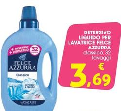 Offerta per Felce Azzurra - Detersivo Liquido Per Lavatrice a 3,69€ in Conad Superstore