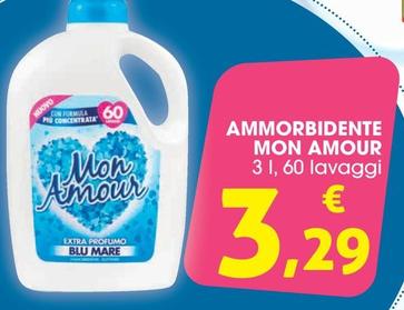 Offerta per  Mon Amour - Ammorbidente a 3,29€ in Conad Superstore