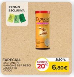 Offerta per Expecial - Bastoncini Mangime Per Pesci Laghetto Gr.300 a 6,8€ in Arcaplanet