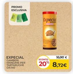 Offerta per Expecial - Gamberi Mangime Per Tartarughe Gr.140 a 8,72€ in Arcaplanet