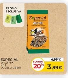 Offerta per Expecial - Wild Mix Alimento Uccelli Liberi Kg.1 a 3,99€ in Arcaplanet