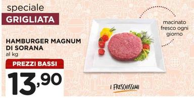 Offerta per Hamburger Magnum Di Sorana a 13,9€ in Alì e Alìper